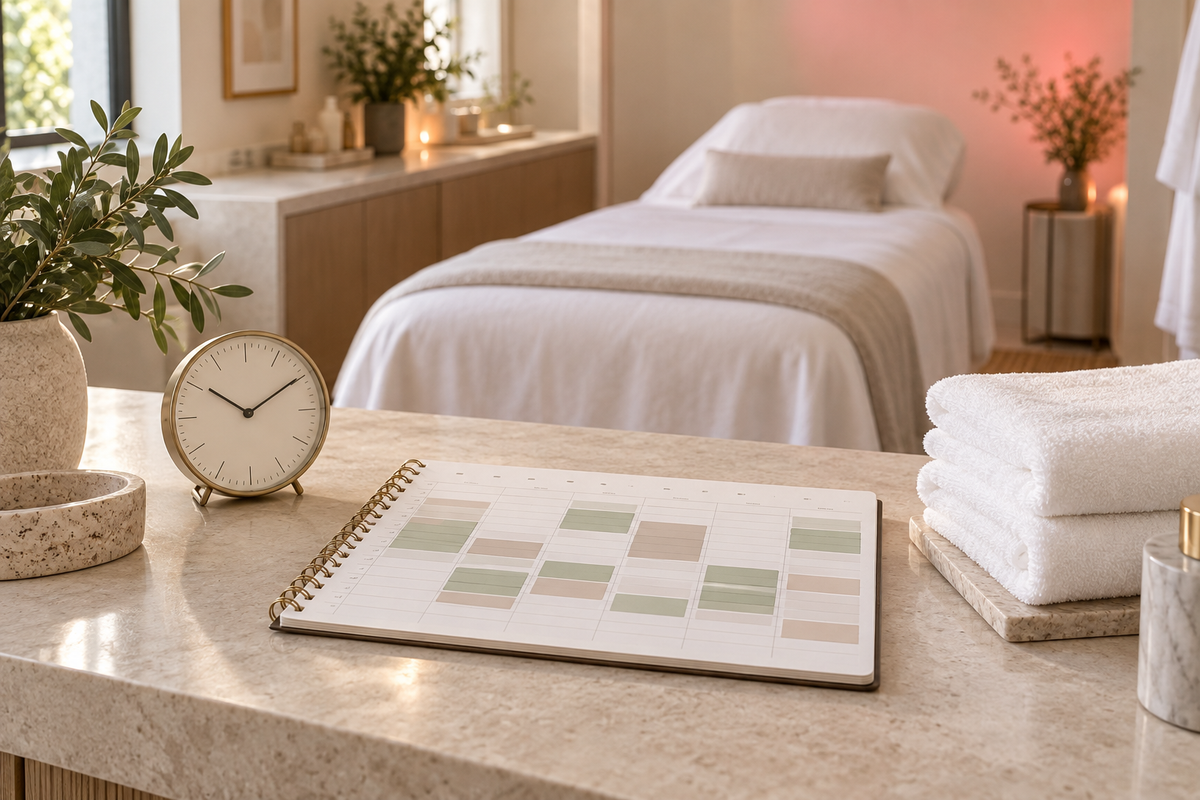 Scheduling and Turnover for Light-Therapy Sessions: Keeping a Med Spa Treatment Room Efficient